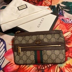 Brand New Authentic Gucci Ophidia Supreme Pouch